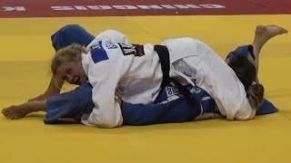 Womens Judo IJF Sankakujime amp Sankakugatame Ippons 2014 [upl. by Asila]