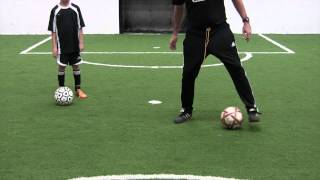 U10 Indoor Soccer Training [upl. by Haggi]