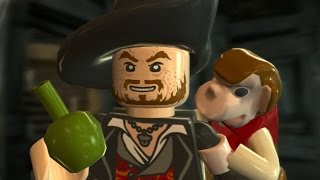 LEGO Pirates of the Caribbean Walkthrough Part 10  The Kraken Dead Mans Chest Finale [upl. by Iolande]