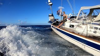 ep52  Sailing Bermuda to Antigua  HallbergRassy 54 Cloudy Bay  Dec 2018 [upl. by Ymmor641]