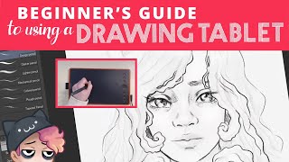 How to Use a DRAWING TABLET  Guide for Beginners [upl. by Notlehs]