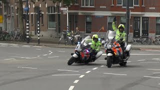 Politie begeleidt Ambulance uit Den Haag naar EMC Rotterdam [upl. by Syl616]