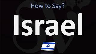 How to Pronounce Israel CORRECTLY [upl. by Adrell]