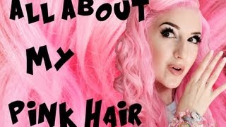 Pink Hair FAQ Tips and Tricks [upl. by Barcot142]