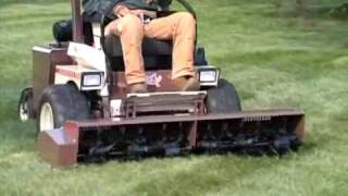 AERAvator™ Lawn Aerator  Grasshopper Mowers [upl. by Eibba]