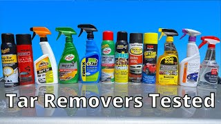 Best Tar Removers Tested Multiple Winners [upl. by Aneehsyt]