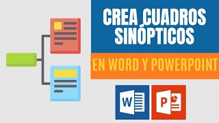 📊 Crea Cuadros Sinópticos Fácilmente en PowerPoint y Word  Tutorial Rápido 🌟 [upl. by Lledo]