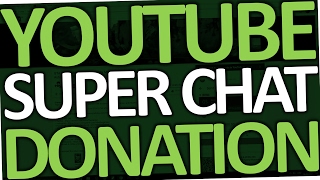 How To Super Chat On YouTube Donate Money On YouTube [upl. by Issiah]