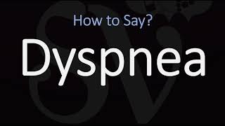 How to Pronounce Dyspnea CORRECTLY Meaning amp Pronunciation [upl. by Einial180]