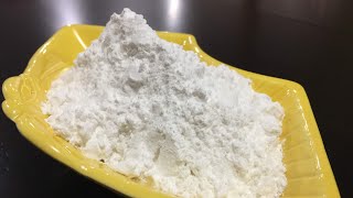 EASY HOMEMADE CORNSTARCH RECIPE  HOW TO MAKE CORN STARCH  HOW TO MAKE CORN FLOUR [upl. by Ellehcin]