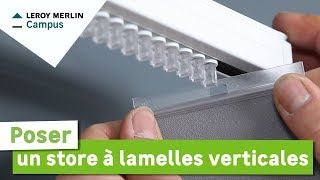 Comment poser un store à lamelles verticales [upl. by Ailaham541]