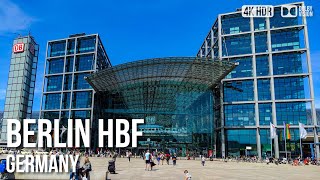 Berlin Hauptbahnhof  Central Station  🇩🇪 Germany 4K HDR Walking Tour [upl. by Ojybbob]