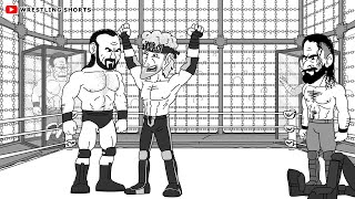 WWE Elimination Chamber Cartoon Parody feat John Cena CM Punk Logan Paul Drew McIntyre [upl. by Charbonneau]