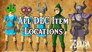 Zelda Breath of the Wild All NEW DLC Item Locations [upl. by Binette]