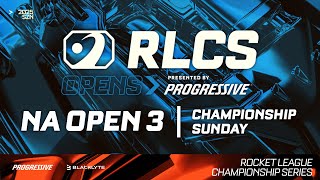 NA OPEN 3  CHAMPIONSHIP SUNDAY  BIRMINGHAM MAJOR  RLCS 2025 [upl. by Timothea504]