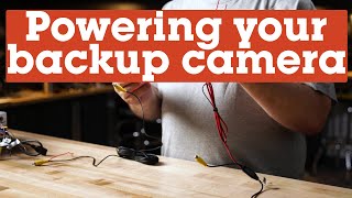 Powering your backup camera and how to use that extra wire  Crutchfield [upl. by Athal]