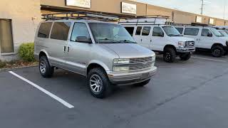 AWD Chevrolet Astro  CUSTOM LIFTED VAN [upl. by Meit]