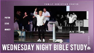 Paastor Steve Munsey  Wednesday Night Bible Study [upl. by Nair195]