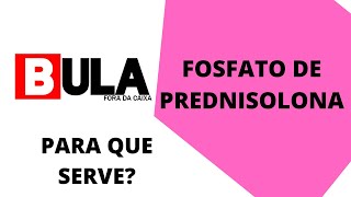 Prednisolona Para que serve [upl. by Bernetta]