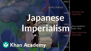 Japanese Imperialism  World History  Khan Academy [upl. by Vandervelde]