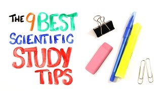 The 9 BEST Scientific Study Tips [upl. by Llecrup]