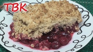 Gooseberry Crumble Recipe  Titlis Busy Kitchen [upl. by Hoj]