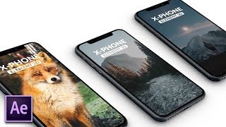 Create a 3D Mobile Phone App Promo  After Effects Tutorial [upl. by Parsaye]