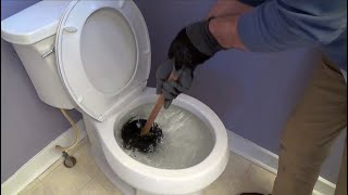 How to Unclog your Toilet [upl. by Fillbert147]