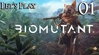 Biomutant  Lets Play Part 1 Bunker 101 [upl. by Anavlys]