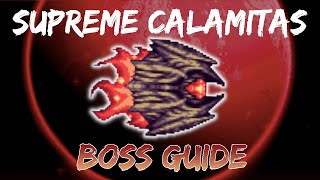 How to Beat Supreme Calamitas Terraria Calamity Mod Boss Guide Tutorial  SCal Tips amp Tricks [upl. by Ian]