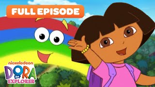 Dora Rescues a Rainbow 🌈 FULL EPISODE The Shy Rainbow  Dora the Explorer [upl. by Chiarra209]