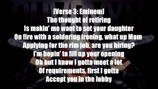 Eminem  Psychopath Killer ft Slaughterhouse amp Yelawolf Lyrics [upl. by Three430]