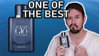 GIORGIO ARMANI ACQUA DI GIO PROFONDO  ONE OF THE BEST NEW FRAGRANCE FLANKERS [upl. by Adolphus]