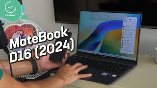 Huawei MateBook D16 2024  Review en español [upl. by Onateag434]