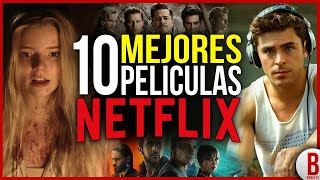 TOP 10 Mejores PELÍCULAS en NETFLIX [upl. by Scribner]