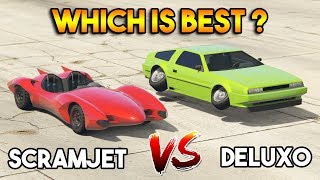 GTA 5 ONLINE  SCRAMJET VS DELUXO WHICH IS BEST [upl. by Nimar]