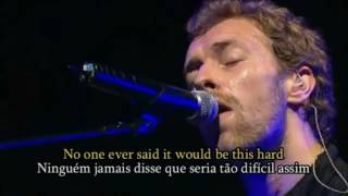 Coldplay  The scientist legendado inglêsportuguês [upl. by Turoff]