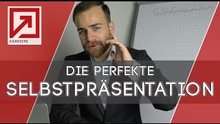 Vorstellungsgespräch  die perfekte Selbstpräsentation mit Beispiel [upl. by Chernow]