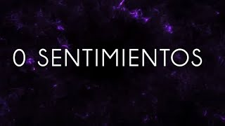 Jon Z  0 Sentimientos Lyric Video [upl. by Atteyek]