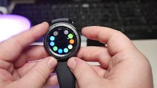 Samsung Gear S3 Frontier Overvew and Setup [upl. by Eocsor898]