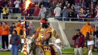 Greatest Traditions in College Football  Chief Osceola Renegade and the Warchant [upl. by Cesaria679]