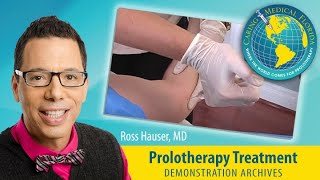 Prolotherapy treatment to medial elbow [upl. by Madella]