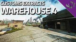 Warehouse 4  Customs Extract Guide  Escape From Tarkov [upl. by Badger]