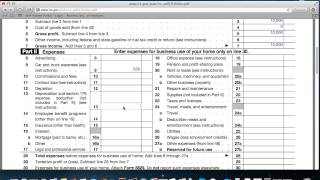 How to Fill Out Schedule C for Business Taxes [upl. by Yelekreb]