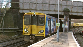 Half an Hour at 216  Birkenhead North Station 1022017  Class 507 508 terminus [upl. by Vincenty]