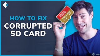 SD Card Repair 4 Methods to Fix Corrupted SD Card [upl. by Elleniad]