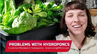 Problems in Hydroponics  Avoiding 5 Common Mistakes [upl. by Davy]