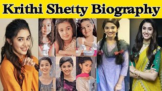 Krithi Shetty Biography Age Family Boy Friend amp Lifestyle  Krithi Shetty Biography  Uppena [upl. by Petulah]