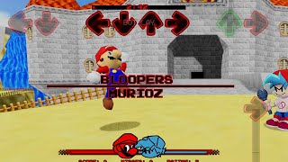 FNF  Marios Madness V2  BLOOPERS FANMADE [upl. by Keare]