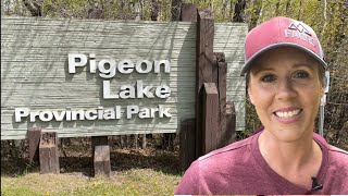 Pigeon Lake Provincial Park amp Campground 2022 ⛺️  Alberta  Campground Review [upl. by Nohsar]